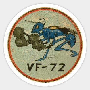 Boxing Wasp Sticker
